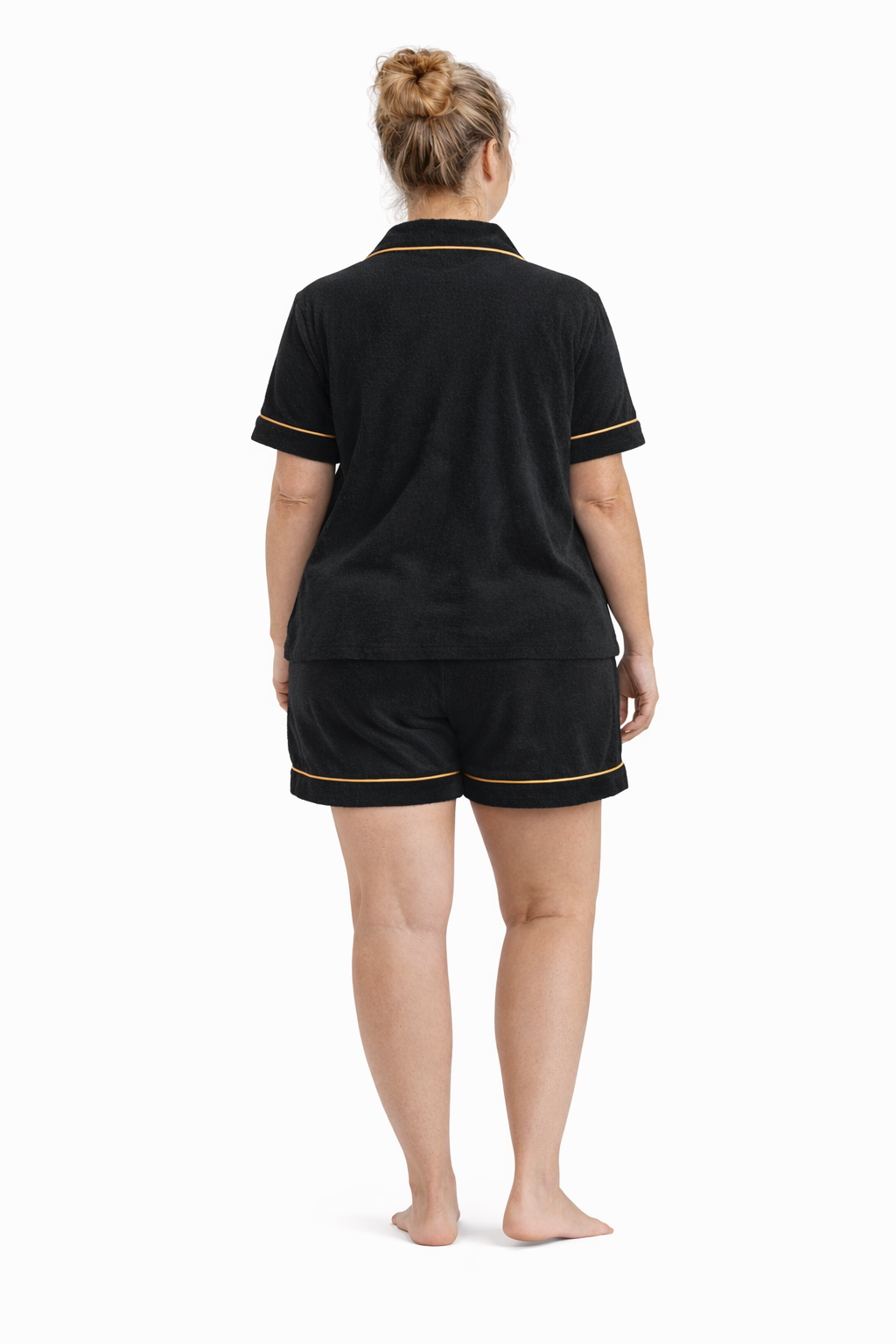 Short Sleeve, Summer Range, Short Pant towelling pyjamas