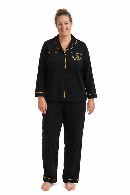 Long Sleeve, Winter Range, Long Pant towelling pyjamas