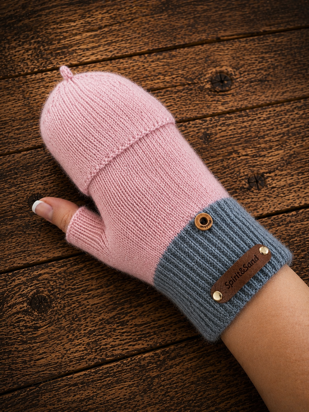 Fingerless Flip Gloves