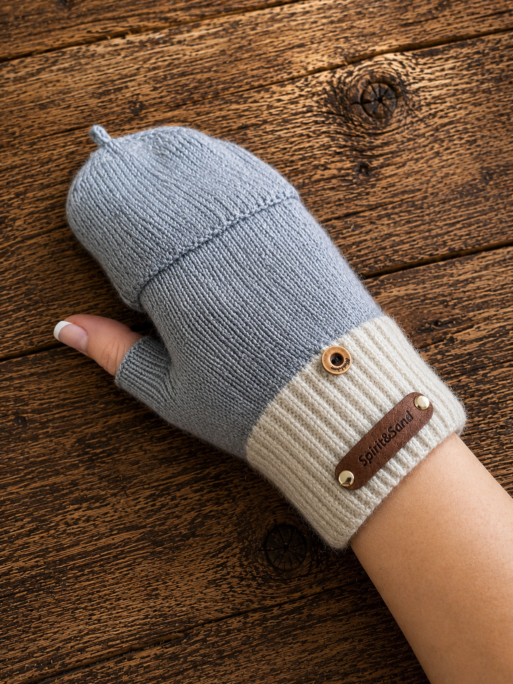 Fingerless Flip Gloves