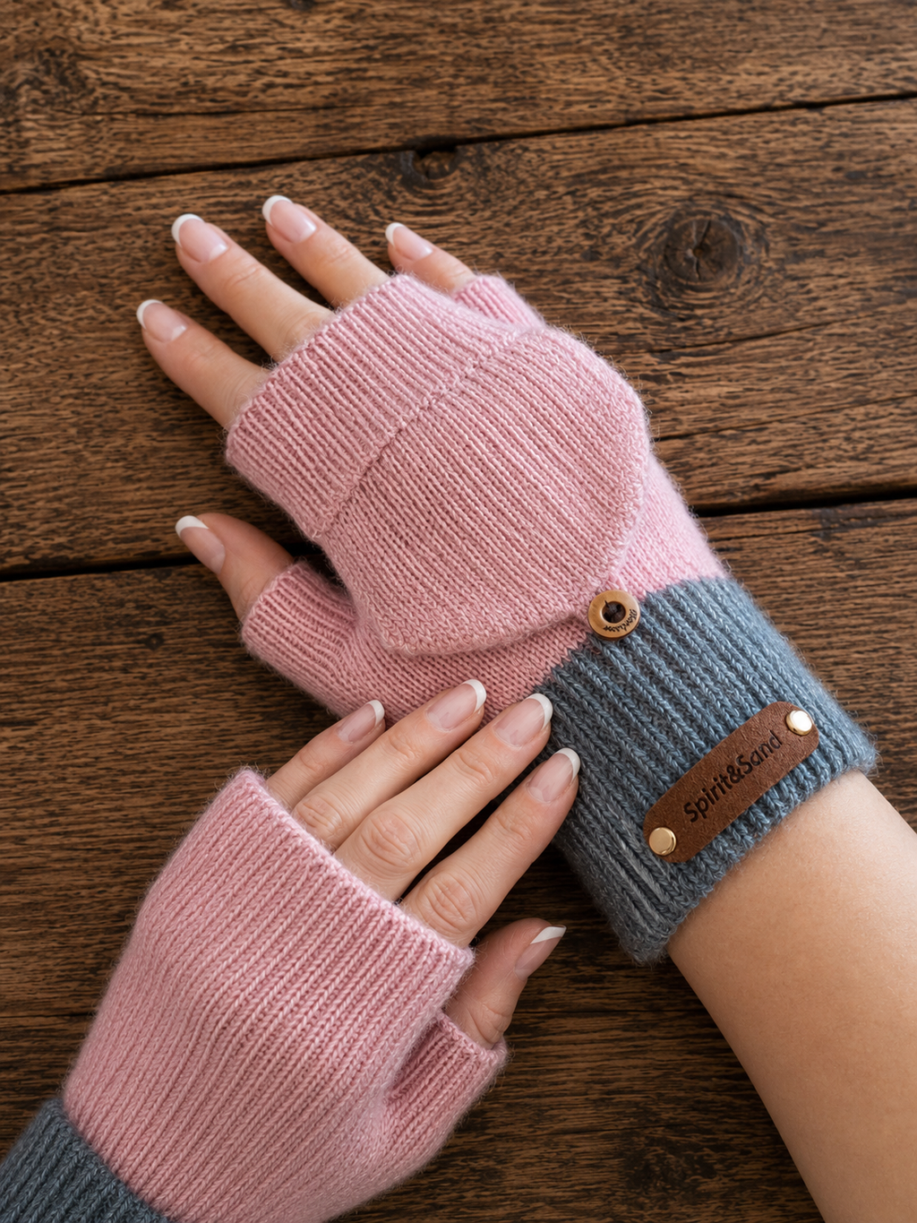Fingerless Flip Gloves