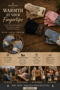Fingerless Flip Gloves
